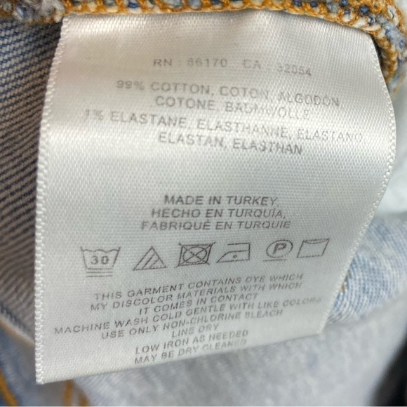 Anthropologie x Pilcro Flower Embroidered Raw Hem Jeans - Picture 11 of 11